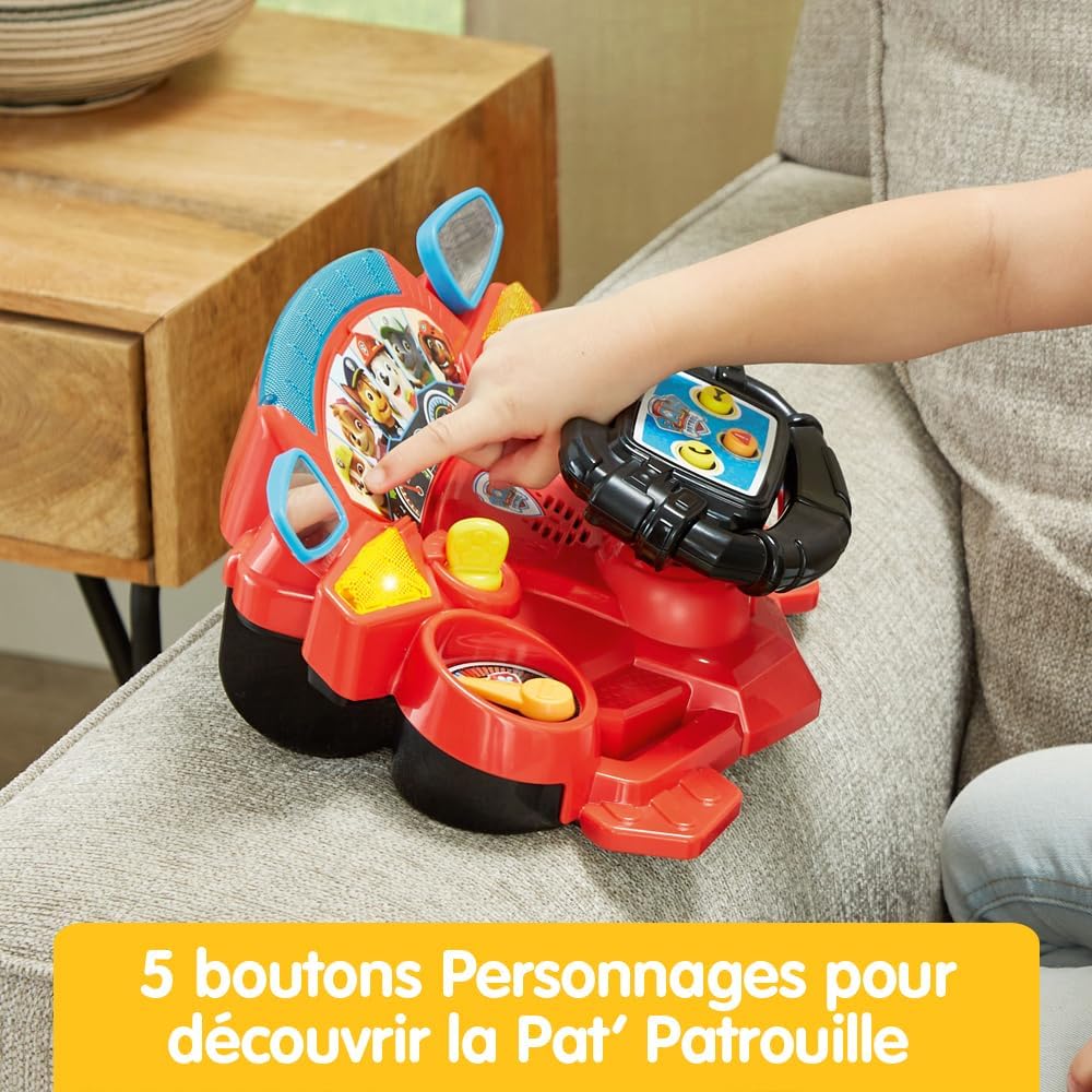 VTech la Pat’ Patrouille, Mission Pilote 2 en 1, Simulateur de Conduite – Image 5