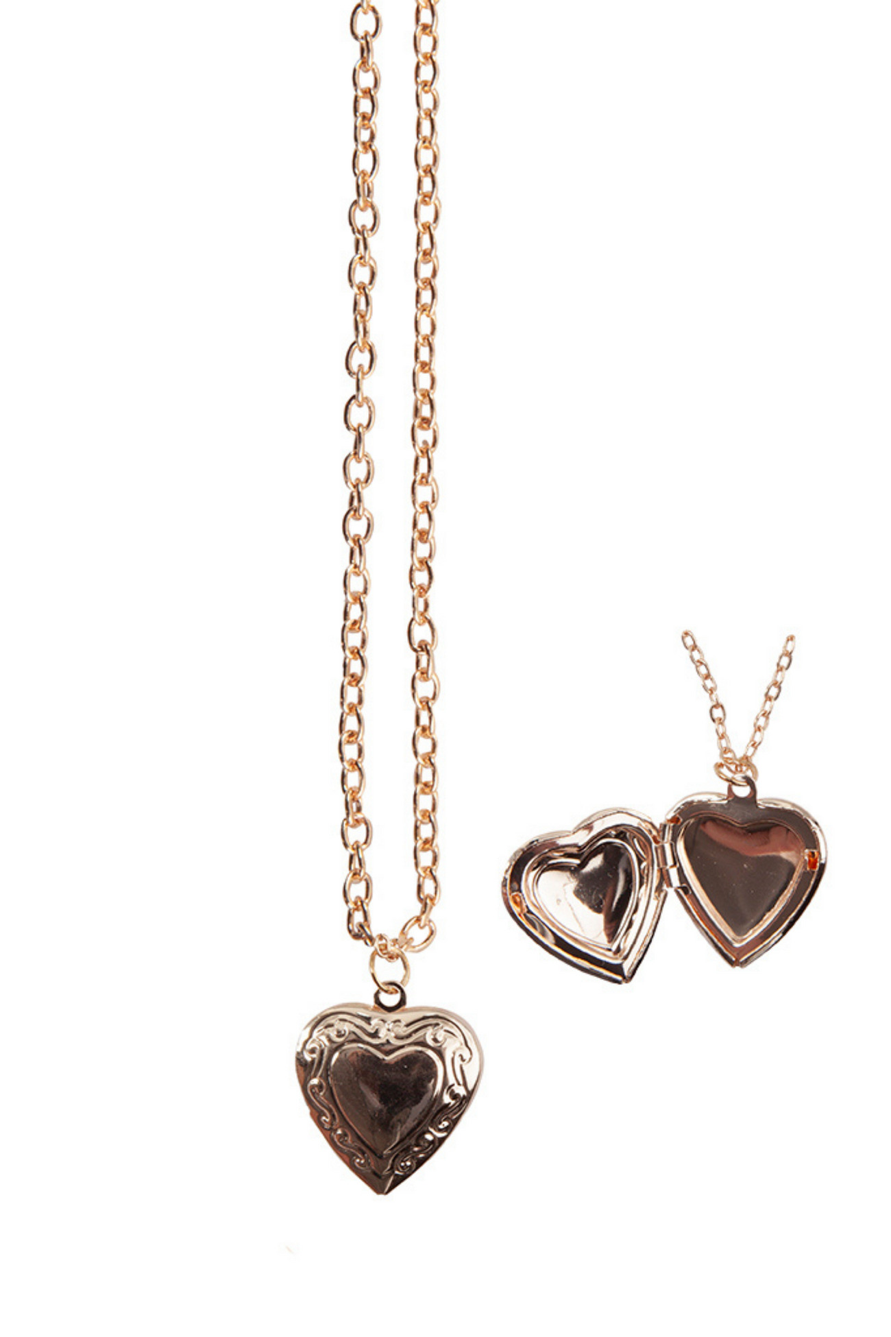 Collier pendentif Coeur pour photo