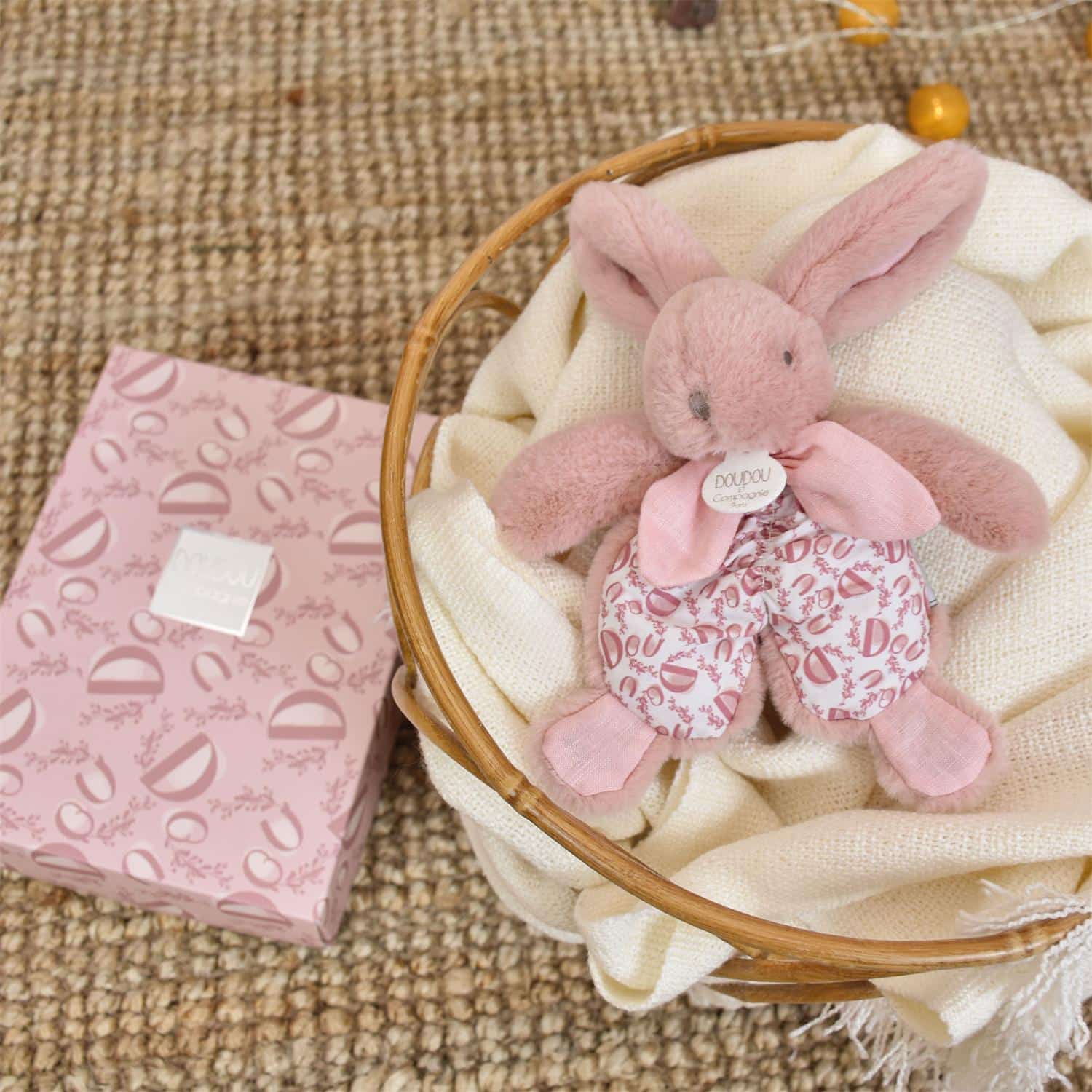 DOUDOU LAPIN ROSE Doudou et Compagnie
