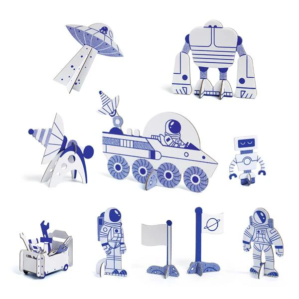 COLOR ASSEMBLE PLAY "FUSÉE SPATIALE" – Image 3