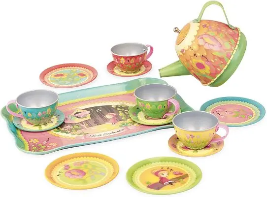 Dinette musicale, dinette en métal pour enfant VILAC – Image 2
