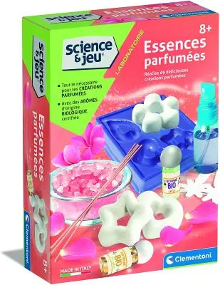 Essences parfumées : coffret de parfums bio