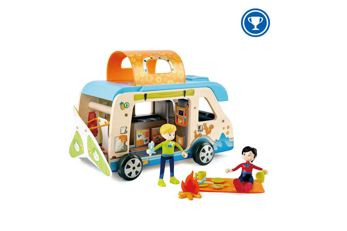Van aventure, van de camping jouet HAPE