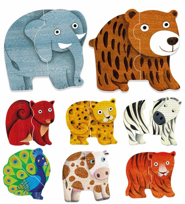 ANIMAUX PREMIERS ENCASTREMENTS "LA MAISON DES MATERNELLES TOUCHE ET JOUE" – Image 2