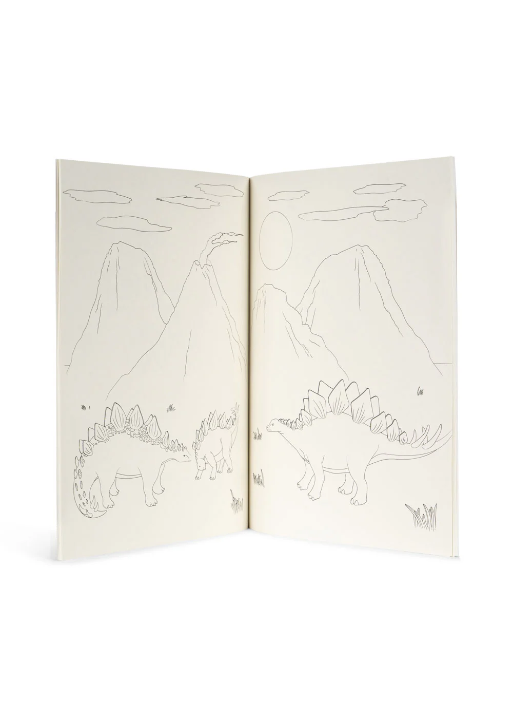 Cahier de coloriage et crayons de couleurs / Dinosaure – Image 2