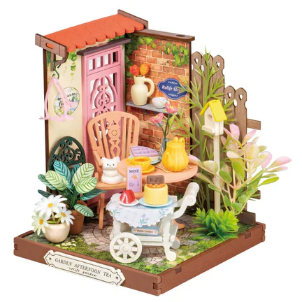 DIY MINIATURE "JARDIN DE THÉ FANTAISIE" – Image 2