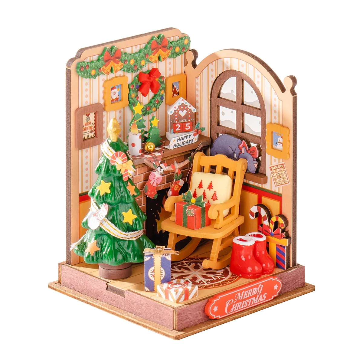 DIY MINIATURE FOYER DE NOËL – Image 3