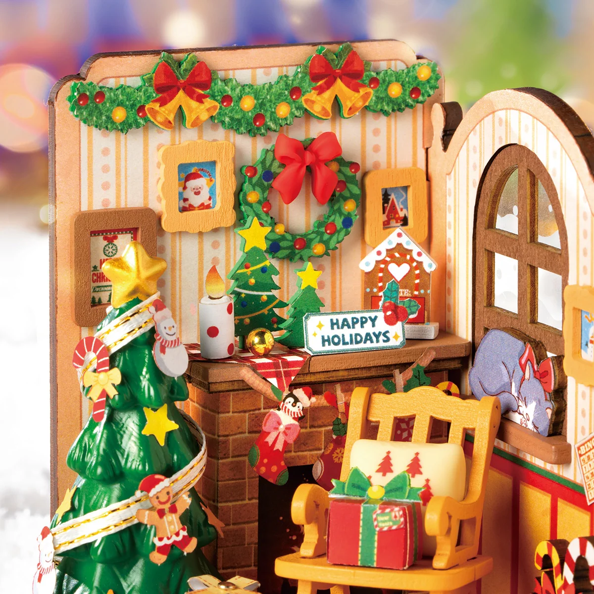 DIY MINIATURE FOYER DE NOËL – Image 2
