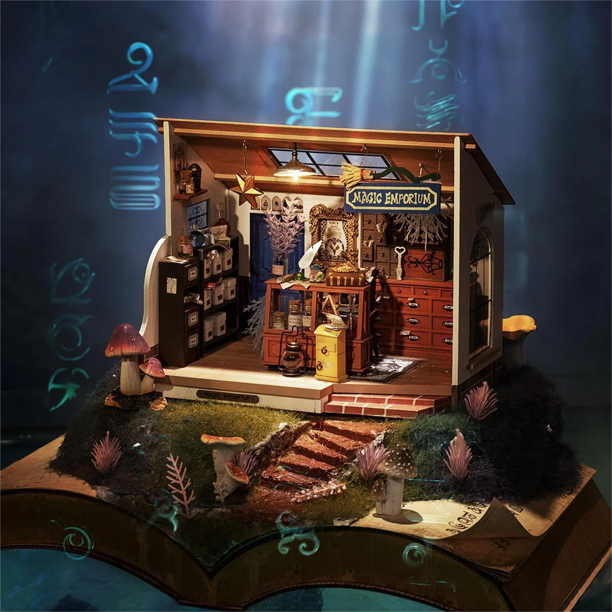 DIY CONSTRUCTION MINIATURE "LE MAGASIN MAGIQUE DE KIKI"