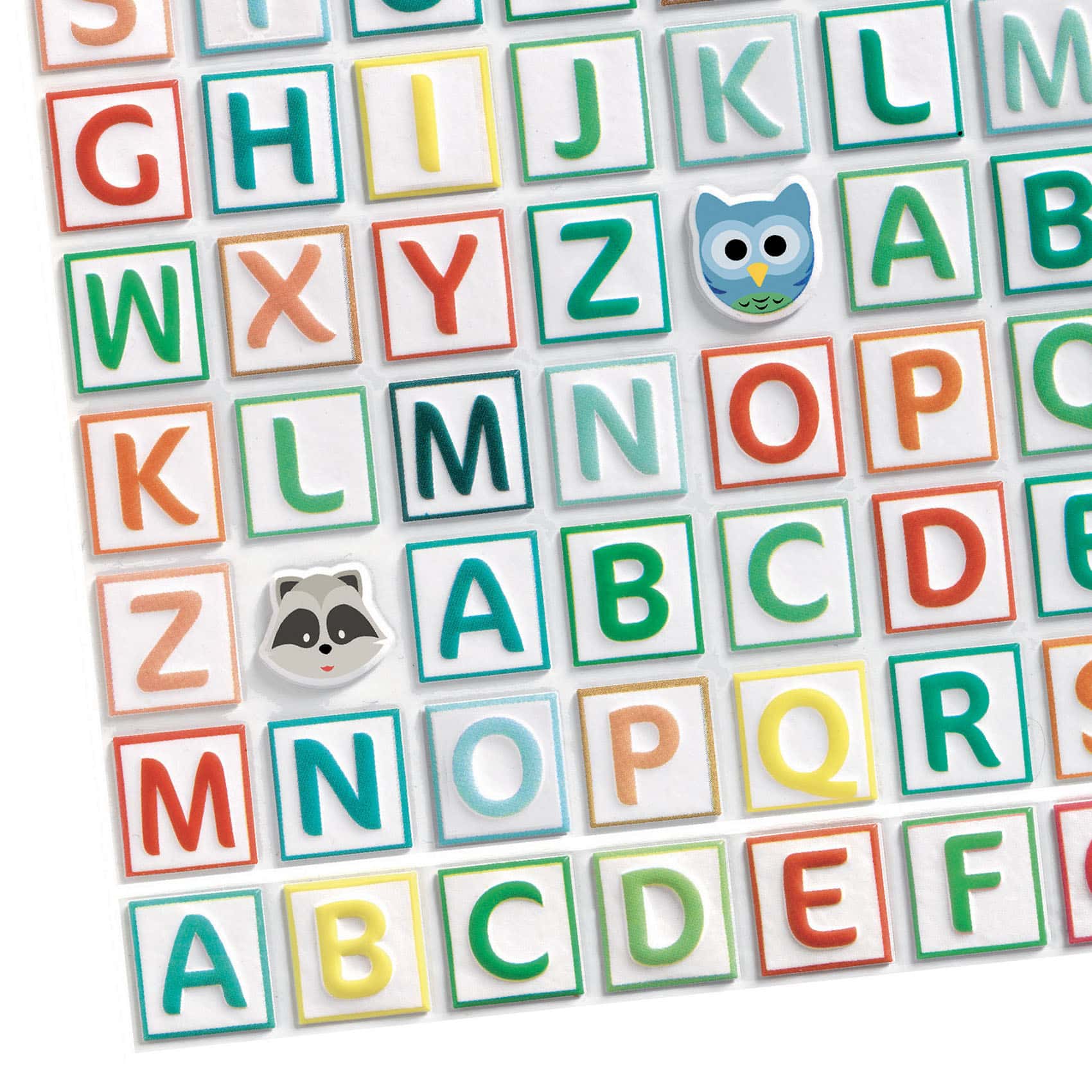 GOMMETTES ALPHABET DJ09078 Djeco – Image 2