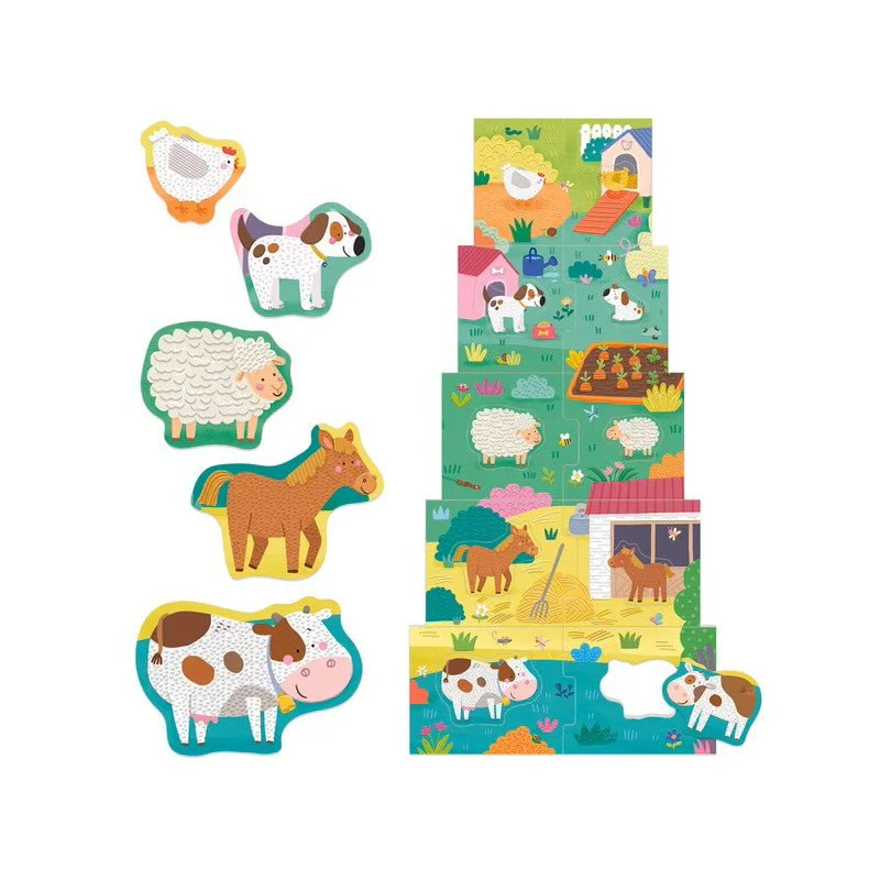 La maison des Maternelles - La tour Logique des bébés Animaux – Image 2