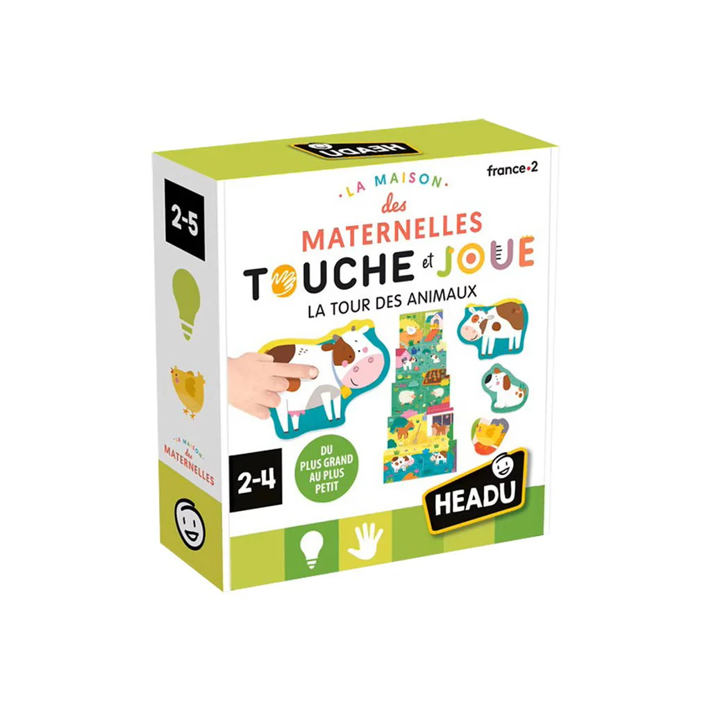 La maison des Maternelles - La tour Logique des bébés Animaux