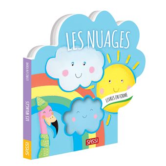 Livre d’éveil cartonné / Les nuages