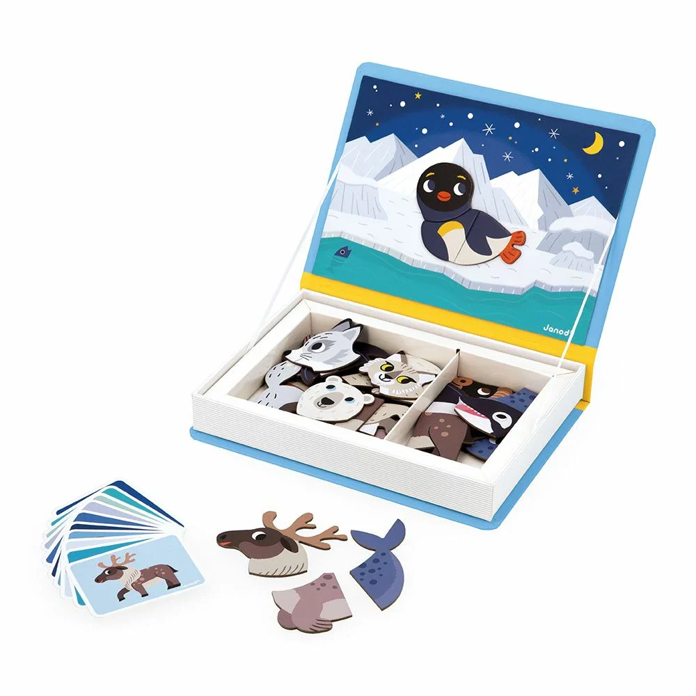 MAGNETI'BOOK ANIMAUX POLAIRES, 30 AIMANTS – Image 3