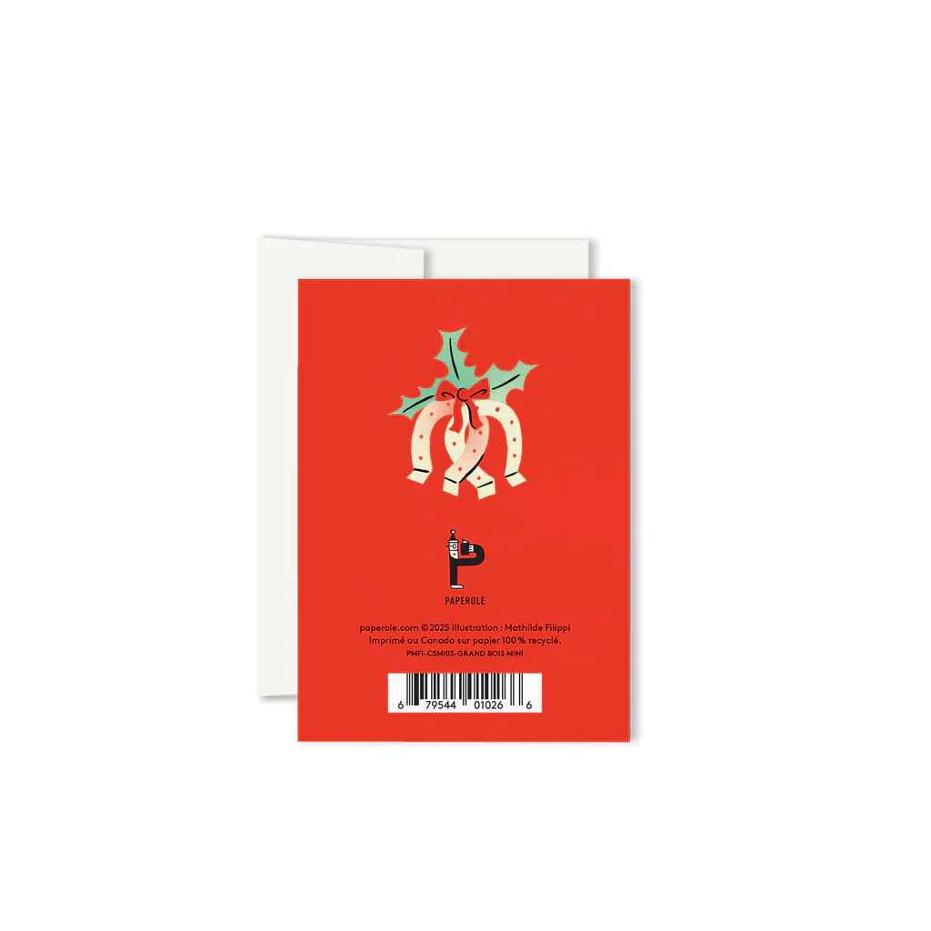 MINI CARTE DE NOËL GRAND BOIS – Image 2