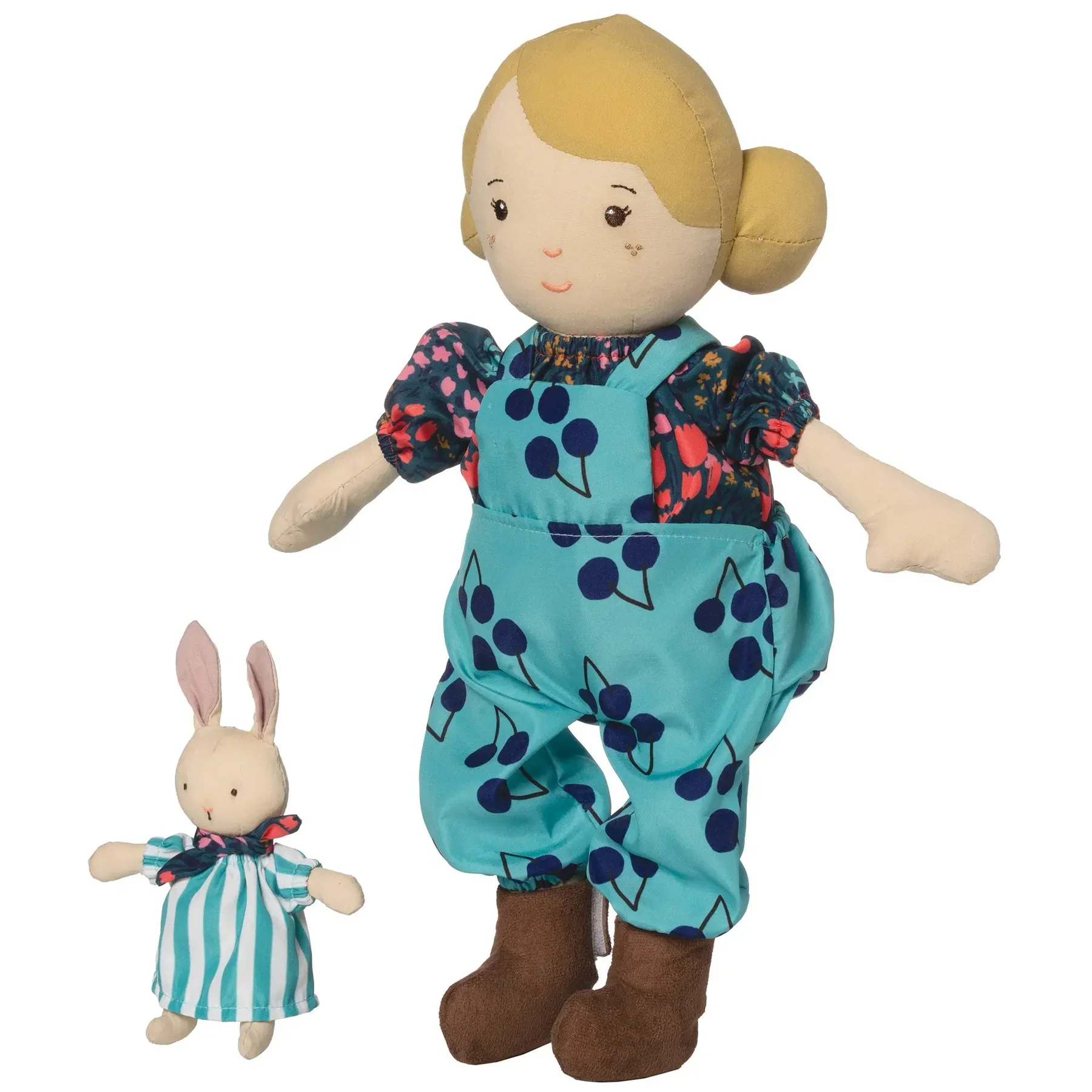 POUPÉE EN PELUCHE OLLIE AVEC LAPIN "PLAYDATE FRIENDS" – Image 3