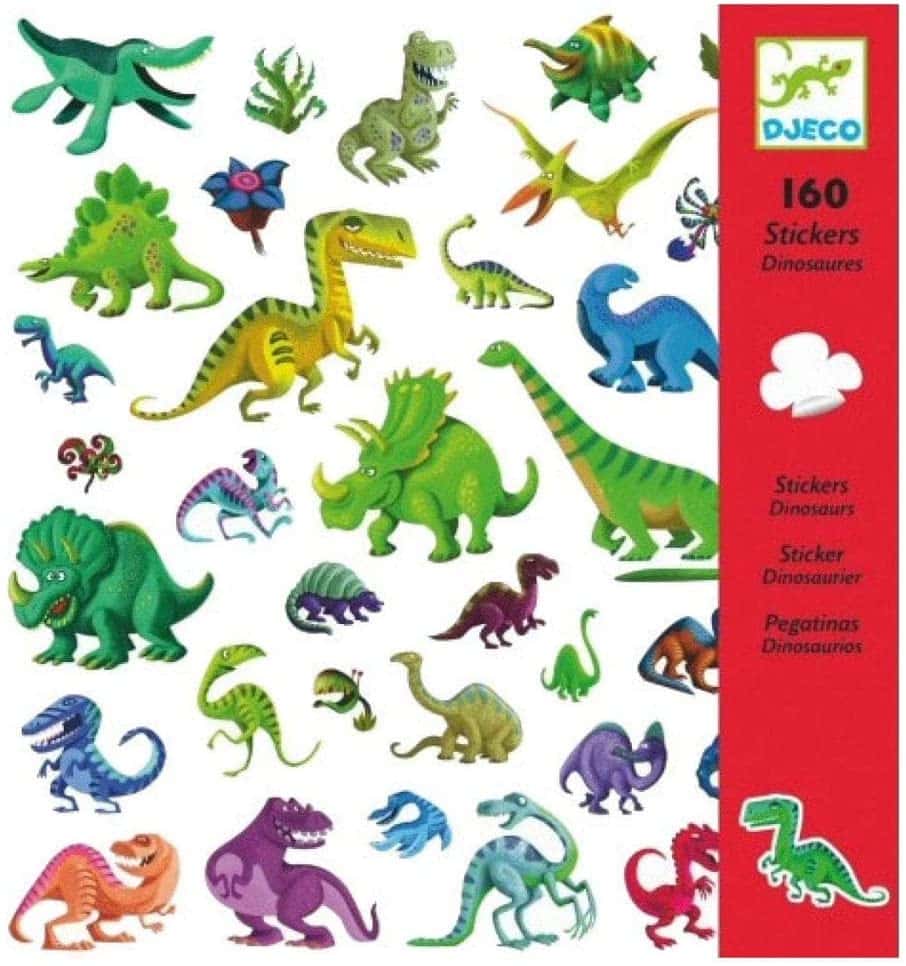 STICKERS DINOSAURES DJ08843 Djeco