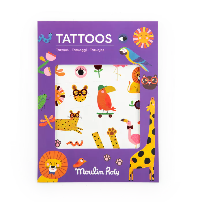 TATOUAGES TEMPORAIRES "LES TOUPITIS"