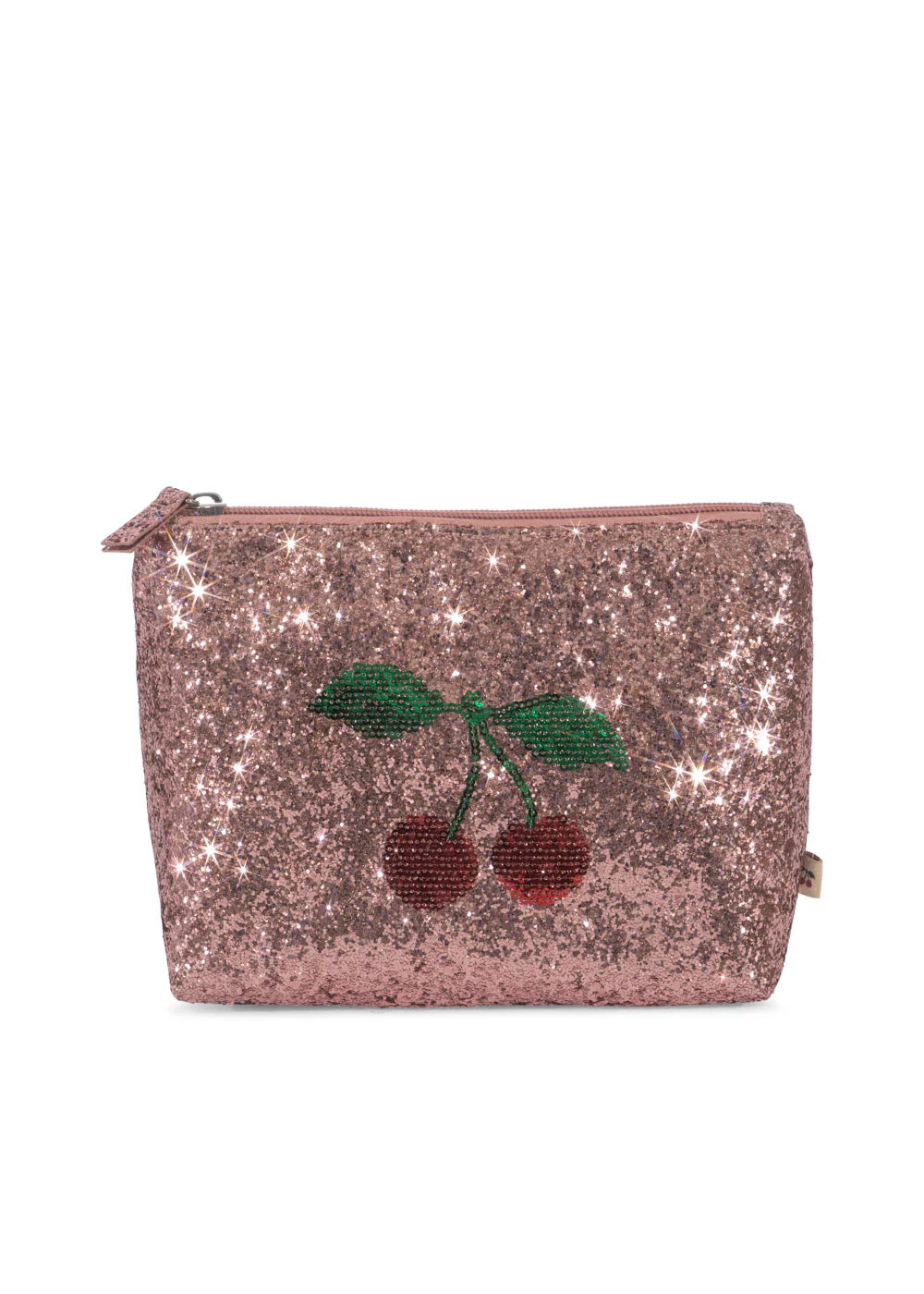 Trousse paillettes cerises
