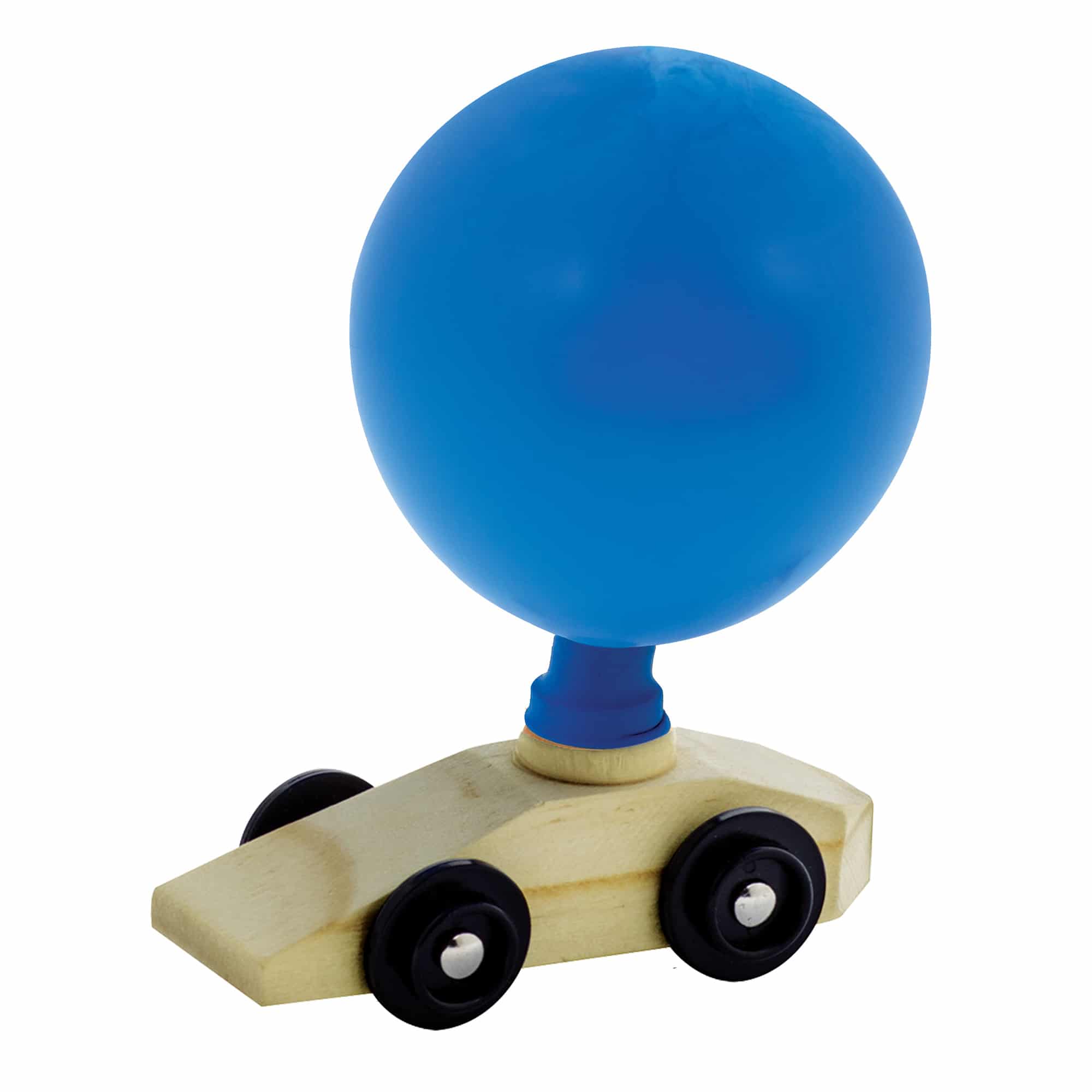 VOITURE BALLON EN BOIS